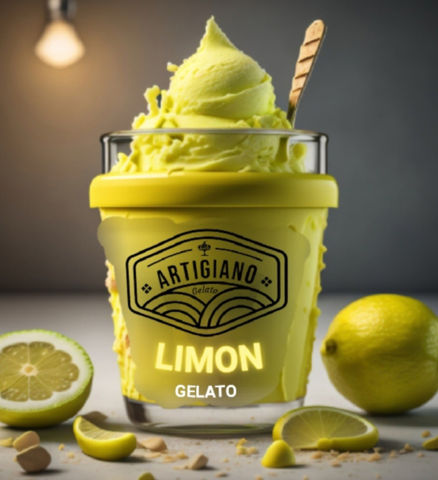 LEMON DAIRY FREE GELATO