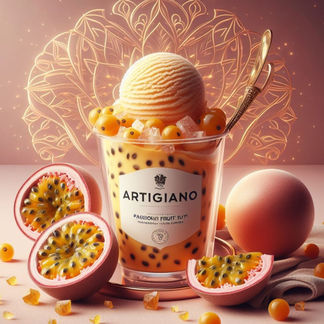 PASSION FRUIT DAIRY FREE GELATO