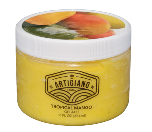 TROPICAL MANGO DAIRY FREE GELATO